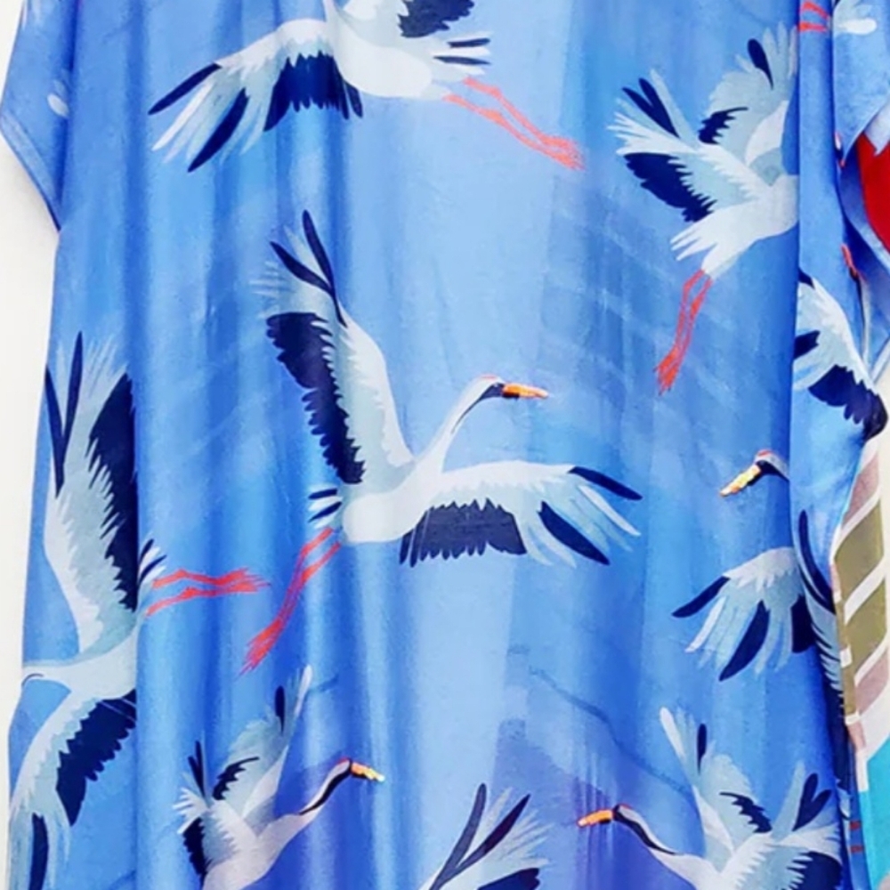 ARATTA Miss America Maxi Kimono O/S MSRP $179 - Picture 5 of 9